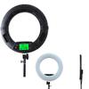 18inch LED Ring Lights with Tripod Lamp Kit 3200K-5500K Adjustable 1-100% Bi-Color 96W Fill Light CRI95+ for Make-up Vlog Beauty Salon Tattoo Studio (FE480 Black) view 2