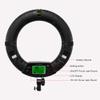 18inch LED Ring Lights with Tripod Lamp Kit 3200K-5500K Adjustable 1-100% Bi-Color 96W Fill Light CRI95+ for Make-up Vlog Beauty Salon Tattoo Studio (FE480 Black) view 3