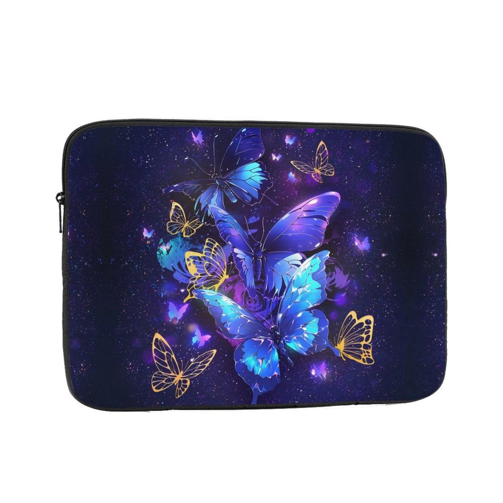 12 13-17 inch Butterflies Laptop Sleeve Laptop case Durable Shockproof Waterproof Laptop Bag Laptop Carrying case Laptop Protective case