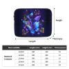 12 13-17 inch Butterflies Laptop Sleeve Laptop case Durable Shockproof Waterproof Laptop Bag Laptop Carrying case Laptop Protective case view 4