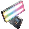 Fenxbzy APARO A1 Pixel Led Light Panel 10w RGBWW Led On Camera Light CRI 97+ 2000K-20000K Pixel-Mappable Light with Honeycomb Grid and Softbox,Magnet Adsorption Function,36 Lighting Effects view 1