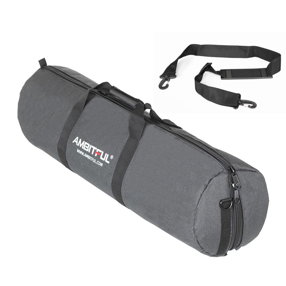 AMBITFUL Widened Version Tripod Carrying Case Bag 21/25/31/39/43/47/51/55/ for Light Stands,Boom Stand,Umbrella and Tripod Photography Accessories (55.11in(140cm)*8.66in(22cm))