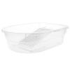 Healifty Washing Clothes Basin with Integrated Washboard Transparent Design for Hand Washing Clothes Compact and Portable for Home and Dorm Use view 1