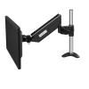 (45cm High Column) 10inch 23inch 27inch Tiltable LCD Desk Mount Swivel Monitor Table Bracket Shelf (Color : Black) view 1