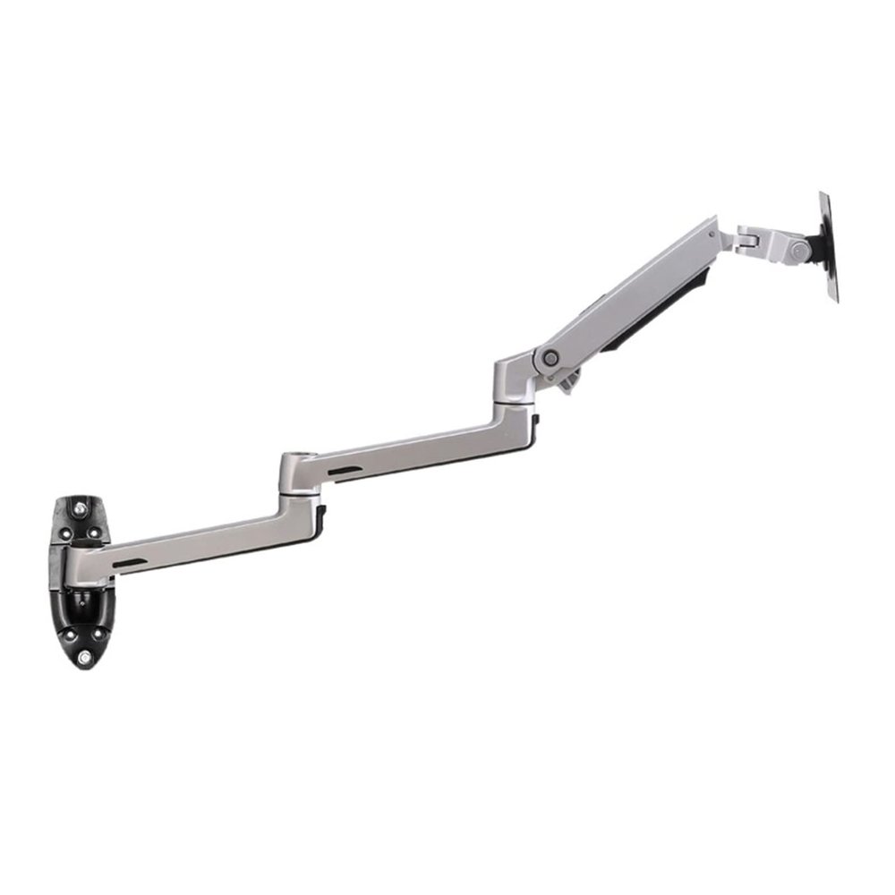 7013 15-32" 17-38 Mechanic Spring Aluminum Steel LCD Monitor Mount Tv Wall Bracket Long Arm 840mm 1-10kg 3-11kg 100x100 (Color : 7013II Silver)