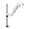 (80cm High) DL-ZK10-800 10" 23inch 27" Tiltable LCD Desk Mount Swivel Monitor Table Bracket Shelf (Color : White) view 1