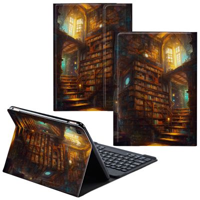 CGFGHHUY for Samsung Galaxy Tab A7 Lite Case Detachable Wireless Keyboard and PU Leather Stand Cover Protective Tablet Case for Samsung Galaxy Tab A7 Lite 8.7 inch 2021 - Books