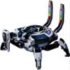 Mechanical Crab Bluetooth Speaker with Multicolor LED - Enhanced Stereo Sound, Deep Bass, Dual Pairing - 8H Playtime for Home, Party, and Outdoor Activities, Gray view 1