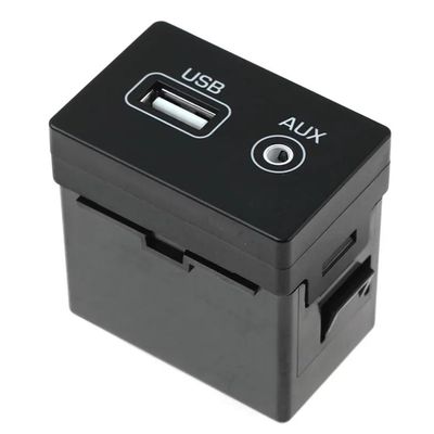 EUPLI USB Auxiliary AUX Jack Assy Car Fit for Hyundai Creta IX25 16 Sonata LF 2015-2017 96120-C1000 96120C1000