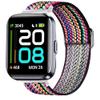 ID208 Plus Smart Watch Band, Lamshaw Stretch Elastics Nylon Adjustable Replacement Strap Accessories for Men & Women Compatible for Quican ID208 Plus 1.8 Inches, aeac ID208 Plus, WMK ID208 Plus 1.8 Inches Smart Watch, Fitpolo ID208 Plus 1.8'' Smart W view 1