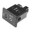 EUPLI USB+AUX Dual Interface Module Auxiliary Audio Plug Charge USB Port for Nissan Altima 795405024 view 1