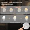 ZUZUKID Touch Night Light for Baby Nursery: Rechargeable Portable Kids Egg Nightlight Lamp with Feeding Timer for Todder Room, 3 Colors Temperatures Dimmable,Up to 200H(BPA-Free) view 4