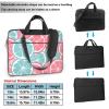 Pink Blue Citrus Slices Laptop Shoulder Bag Portable Laptop Bag Laptop Case Crossbody Briefcase w/Strap Handle view 2