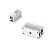 2pcs 12mm Silver Heat Sink Heatsink Holder for 12mm Blue/Green/Red/IR Laser Modules view 1
