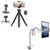 Lamicall 3 in 1 Flexible Tripod for iPhone and Gooseneck Tablet Holder view 1