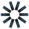 ACEIRMC 4pcs I2C Display Module 0.91 Inch I2C OLED Display Module I2C OLED Screen Driver DC 3.3V~5V 4PINS for Arduino ESP32 ESP8266 AVR PIC STM32 for Raspberry pi (10pcs Blue) view 1