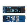 ACEIRMC 4pcs I2C Display Module 0.91 Inch I2C OLED Display Module I2C OLED Screen Driver DC 3.3V~5V 4PINS for Arduino ESP32 ESP8266 AVR PIC STM32 for Raspberry pi (10pcs Blue) view 3