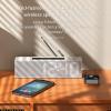 Bluetooth Receiver for TV, Wireless Audio Adapter Support NFC RCA 3.5mm AUX for Home Stereo/Headphones/Speakers/Home Theater/TV/PC/Car, with TF Card Output view 3