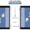 JOYLAND Lovely Cartoon Shark Case for iPad Pro 2017/iPad Air 3 10.5 Inch with Pencil Holder, Auto Wake/Sleep, Clear TPU Blue Leather Anti-Scratch Smart Foldable Stand Back Cover view 3