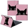 CGFGHHUY for Samsung Galaxy Tab A8 10.5 Case Detachable Wireless Keyboard and PU Leather Stand Cover Protective Tablet Case for Samsung Galaxy Tab A8 10.5 inch 2022 - Cute Cat view 1