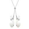 Aomufid Earphone Cord Strap With Anti-Lost Earphone Chain Around Neck Slide Adjustable Lanyard Y Necklace String Compatible With Airpods 3rd 2nd Generation Pro 3 2 1 (Chain_Steel) view 1