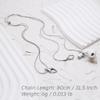 Aomufid Earphone Cord Strap With Anti-Lost Earphone Chain Around Neck Slide Adjustable Lanyard Y Necklace String Compatible With Airpods 3rd 2nd Generation Pro 3 2 1 (Chain_Steel) view 3