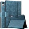 Antbox Case for iPad (A16) 11th (11'')/ 10th Generation (10.9'') High Grade Skin-Touch Vegan Leather with Built-in Pencil Holder Auto Sleep/Wake Function (Blue) view 1