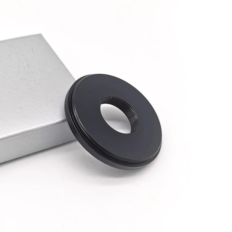 8 "x 36tpi RMS Thread for Microscope to M52 52mm M49 49mm M39X1 LTM 39mm M42 Adapter Microscope Fitting (Color : Black, Size : RMS-M52X0.75)
