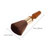 Gadpiparty Vinyl Record Cleaner Brush with Wooden Handle Anti Static Turntable Brush for Albums and Cd Player Dust Removal view 2