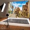 12x8ft Oktoberfest Backdrop German Historic City Bavaria Town Street Photography Background Spring Summer Holiday Travel Decorations Adults Portrait Supplies Photo Booth Props view 4