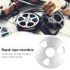 BORDSTRACT 10 Inch 1/4 Inch Tape Reel Open Reel,3 Wind Resistance Holes Empty Tape Reel for Recording Aluminum Alloy Take Up Reel for Professional Sound Durability(silver) view 3