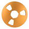 BORDSTRACT 10 Inch 1/4 Inch Tape Reel Open Reel,3 Wind Resistance Holes Empty Tape Reel for Recording Aluminum Alloy Take Up Reel for Professional Sound Durability(gold) view 1