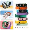 8-Pack Mi Band 10/9/8 Strap, Soft TPU Replacement Watch Bands with Secure Anti-Loss Clasp, Comfortable Sport Wrist Straps for Xiaomi Mi Smart Band 10/9/8 (8 Colors) view 4