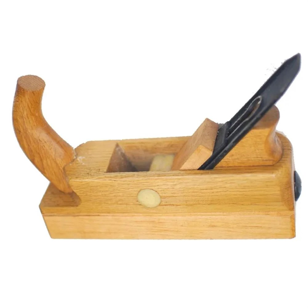 Woodworking DIY Horn Planer Carpenter Hand Flat Bottom Bench Special European Planer Carpentry Single Angle Trimming Tools