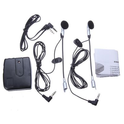 CHICHIYANG Motorcycle Dial Taliking Communication Headset Intercom System Premium Microphone & Speakers with Headphone