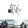 CHICHIYANG Motorcycle Dial Taliking Communication Headset Intercom System Premium Microphone & Speakers with Headphone view 3