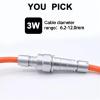 Deep Sea Underwater 300 Meters Watertight IP68 FVG PVG 0W 1W 2W 3W 2 4PinDock Cable Extension Wire High Pressure 30 BarConnector (Color : 3W FVG and PVG, Size : 30 Pin) view 2