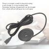 2in Desktop Power Grommet, USB, Type C 5V Input Fast Charging Station, Desk Hole Grommet Recessed Outlet, Round Desktop Conference Room Power Grommet Outlet view 3