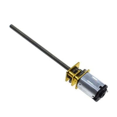 DC 3V 6V 12V Gear Motor M3*55MM M3x55MM Lead Screw Thread Output Shaft 60-600RPM (6V,300RPM)