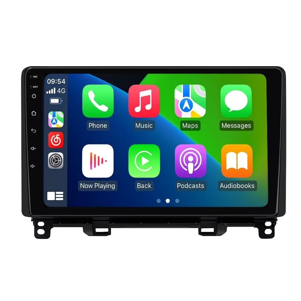 Radio Stereo for Honda Fit Jazz 2020 2021, Biorunn 9 Inch Octa Core GPS Navi Wireless Wired Car-Play Android Auto Head Unit IPS FM AM RDS DSP, 8GB RAM 128GB ROM
