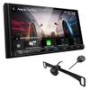 KENWOOD DMX9708S 6.95-Inch Capacitive Touch Screen, Car Stereo, Wired and Wireless CarPlay and Android Auto, Bluetooth, AM/FM Radio, MP3 Player | Plus KENWOOD CMOS-320LP Universal Backup Camera view 1