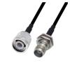 LMR240 Cable Kabel TNC Male to TNC Female Connector LMR-240 50-4 Low Loss Coaxial Pigtail Jumpe Cable(10m) view 1