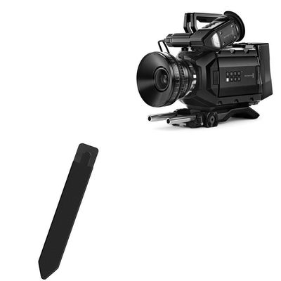 BoxWave Stylus Pouch Compatible with Blackmagic URSA Mini Pro 4.6K G2 - Stylus PortaPouch, Pen Stylii Holder Carrier Portable Self-Adhesive - Jet Black