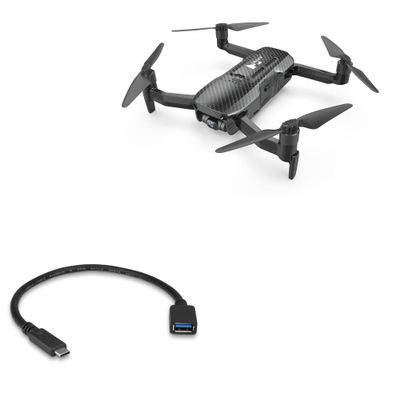 BoxWave Cable Compatible with Hubsan ACE SE Refined - USB Expansion Adapter, Add USB Connected Hardware to Your Phone