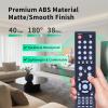 NS-RC05A-13 New Replacement Remote Control fit for Insignia LCD TV/DVD Combo NS-32LD120A13 NS-24LD100A13 NS-29LD120A13 NS-24LD120A13 NS-19ED200NA14 NS-24ED200NA14 NS-28ED200NA14 NS32LD120A13 view 3