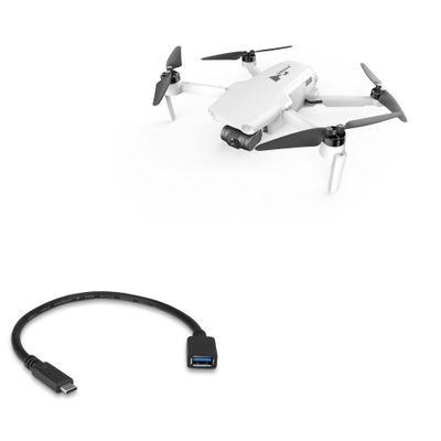 BoxWave Cable Compatible with Hubsan MINI SE Standard - USB Expansion Adapter, Add USB Connected Hardware to Your Phone