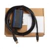 USB-AFC8513 Programming Cable for PLC FP0 FP2 FPX FPG etc. Data Communication Download Cable Black Gold-Plated Plug Opto-Isolated Version 3 Meters view 1