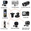Action Camera Tripod Mount Adapter 1/4"-20 Conversion Adapter Converter Compatible with Gopro DJI Osmo Insta360 Sjcam Akaso for Tripod and Other 1/4 Accessories view 2