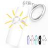 Securityman Personal Alarms for Women | Loudest Safety Alarm Keychain (130dB Siren and SOS Strobe Light) Everyday Personal Safety Devices for Women - White view 1