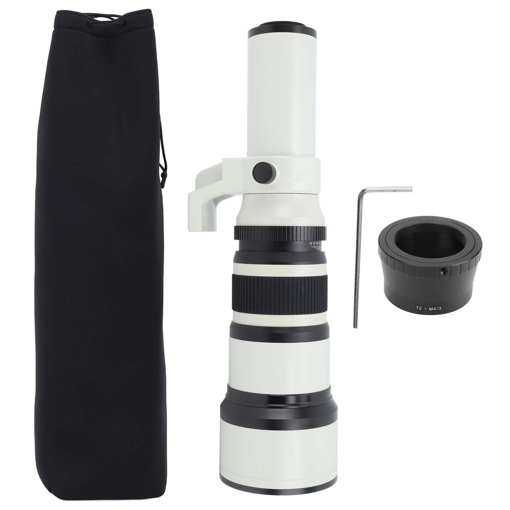 500mm F6.3-F32 Manual Telephoto Zoom Lens for Far Distance Photography ()